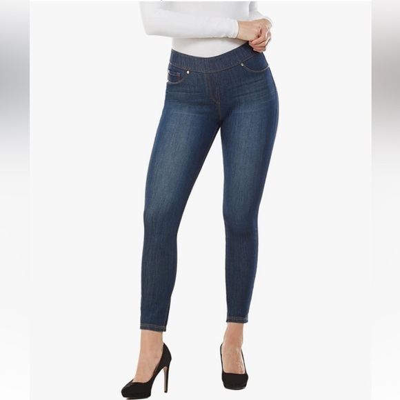 LUXE DENIM SLIMS Skinny Ankle Black SZ 16-18/1X Jeans - Picture 1 of 14